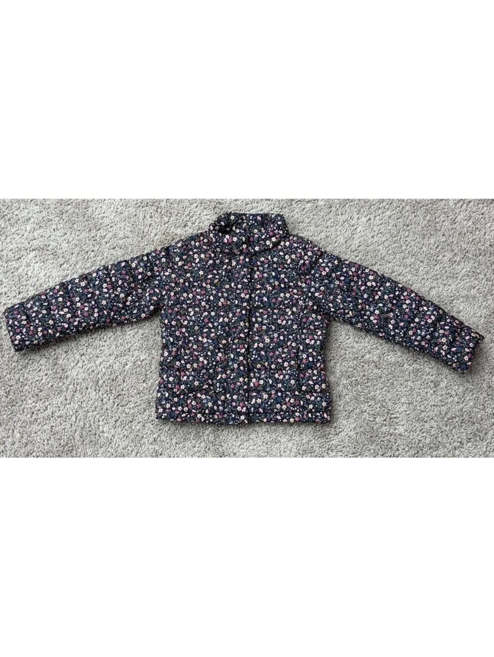 Polo Ralph Lauren Girls' Floral Puffer Jacket Size 5